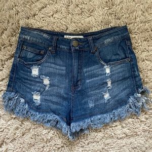 Vintage Havana High Rise Jean Shorts